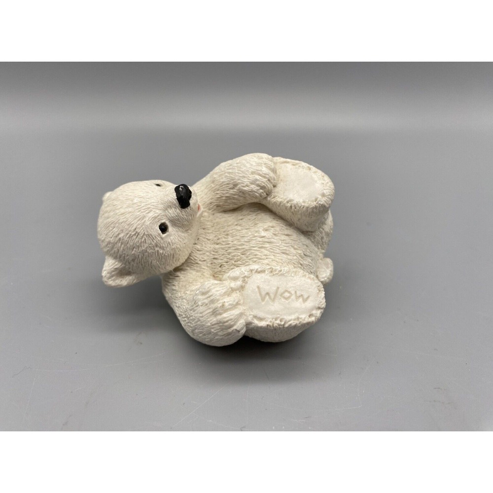Vtg. Polar Bear Wow‎ Bear Foot Marty Sculpture Inc. Figurine